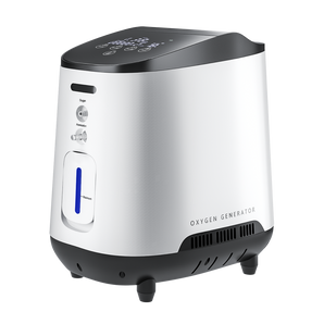 VARON Generatore di ossigeno domestico modello VH-2 con regolazione del flusso da 1 a 7 litri/minuto