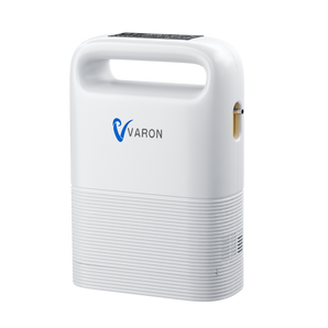 VARON VP-2 Generatore di ossigeno portatile, sistema di erogazione di ossigeno a pulsazioni 5 litri/minuto.
