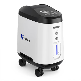 VARON VH-2 PRO Concentratore di ossigeno domestico | Flusso continuo regolabile, certificato CE (9 livelli)