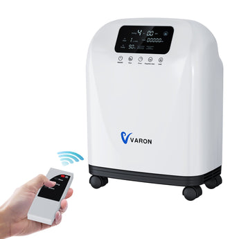 VARON VH-4 Concentratore di ossigeno domestico | Flusso continuo regolabile, certificato CE (1–9 livelli)