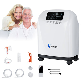 VARON VH-4 Concentratore di ossigeno domestico | Flusso continuo regolabile, certificato CE (1–9 livelli)