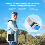 VARON VP-8 Lite | Concentratore di ossigeno portatile da 2 kg con flusso pulsato a 7 livelli