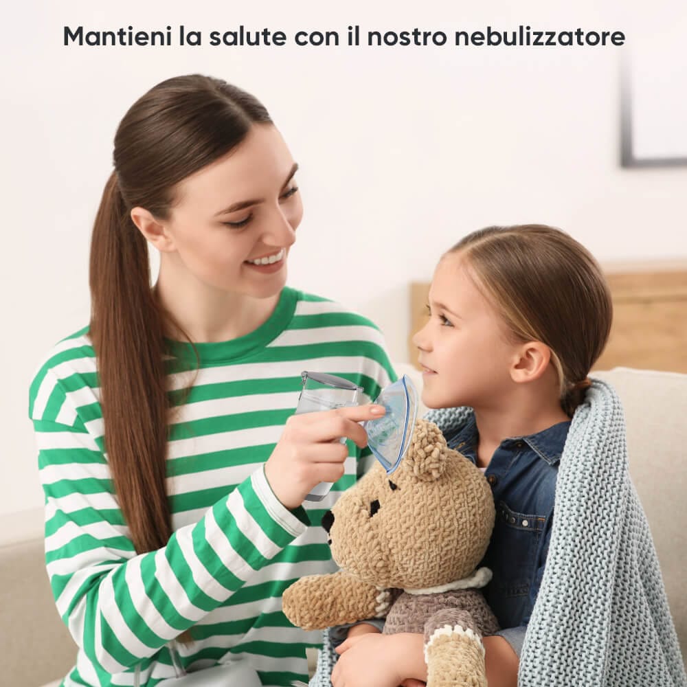 VARON, aerosolatore portatile modello MY-135B per la nebulizzazione di farmaci