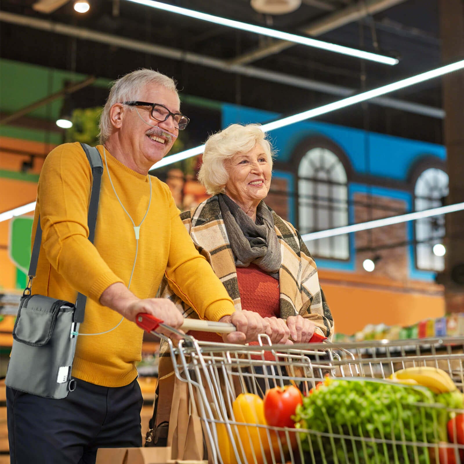 Concentratore di ossigeno portatile VARON VP-2, flusso pulsato 1–5 livelli