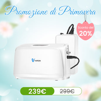 Concentratore Di Ossigeno Portatile LoJax – 1L/min Con Batteria, Generatore Per Auto E Casa, Silenzioso (45 DB), Con Nebulizzatore E Adattatore Auto