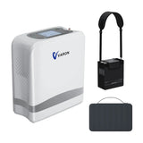 VARON VP-8 Lite | Concentratore di ossigeno portatile da 2 kg con flusso pulsato a 7 livelli