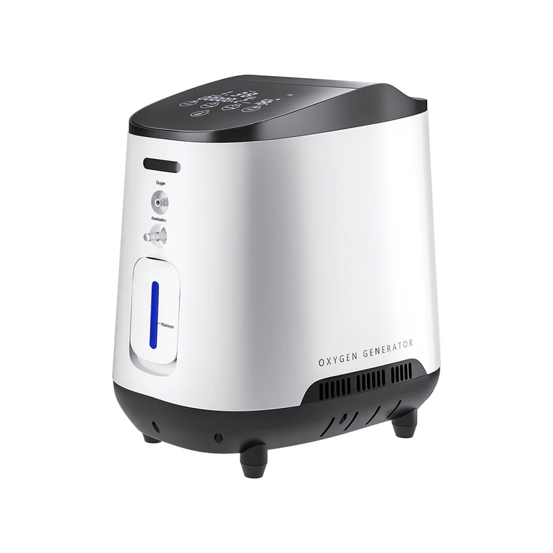 Concentratore di ossigeno VARON VH-2 per uso domestico, 1–7 L/min regolabile