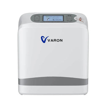 VARON VP-8 Lite | Concentratore di ossigeno portatile da 2 kg con flusso pulsato a 7 livelli