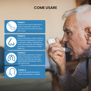 Dispositivo di esercizio respiratorio polmonare