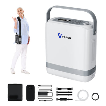 VARON VP-8G | Concentratore di ossigeno portatile con tecnologia a dose pulsata (8 livelli regolabili)