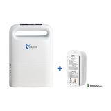 VARON VP-2 Portable Oxygen Generator, 5 liters/minute pulsed oxygen delivery system.