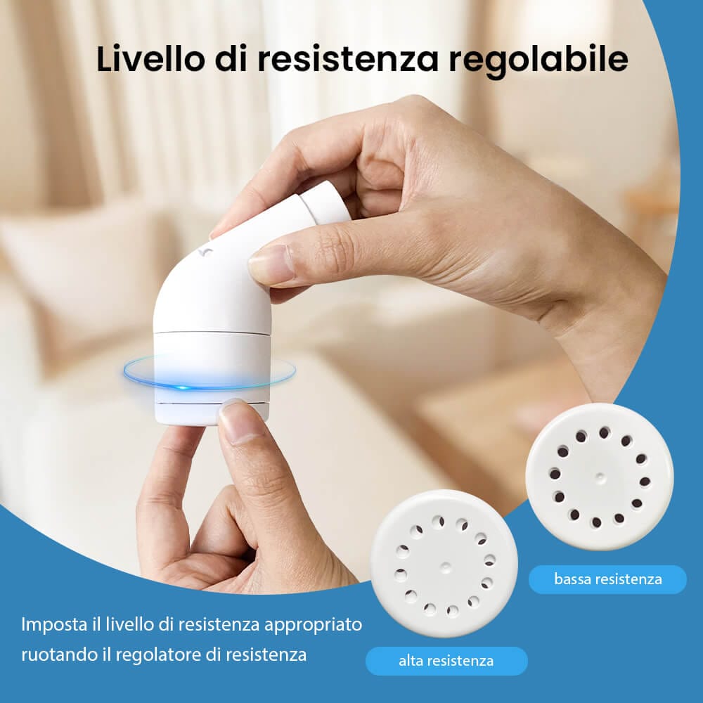 Dispositivo di esercizio respiratorio polmonare