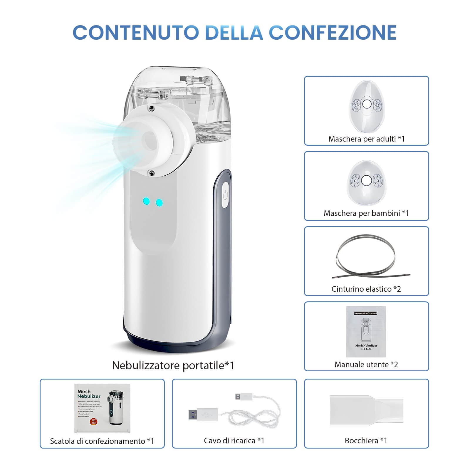 VARON Dispositivo portatile per spruzzatori, modello MY-132