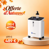 VARON VH-3 PRO | Concentratore di ossigeno per uso domestico, erogazione continua, certificazione CE (1–10 livelli)