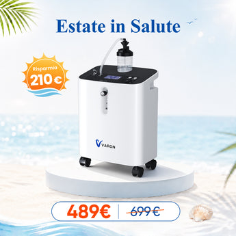 Concentratore di ossigeno domestico VARON VH-3 PRO, 10 livelli di regolazione