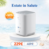 Concentratore di ossigeno domestico VARON VH-3, flusso regolabile da 1 a 7 L/min