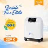 VARON VH-4 Concentratore di ossigeno domestico | Flusso continuo regolabile, certificato CE (1–9 livelli)