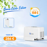 VARON VL-2 | Concentratore di ossigeno portatile da 3 L/min a flusso continuo, con batteria, certificazione CE