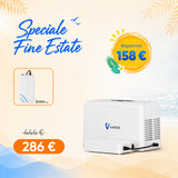 VARON VL-2 | Concentratore di ossigeno portatile da 3 L/min a flusso continuo, con batteria, certificazione CE