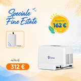 VARON VL-2 | Concentratore di ossigeno portatile da 3 L/min a flusso continuo, con batteria, certificazione CE