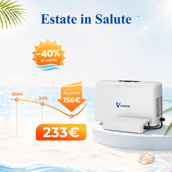 Concentratore di ossigeno portatile VARON VL-2, 3 L/min