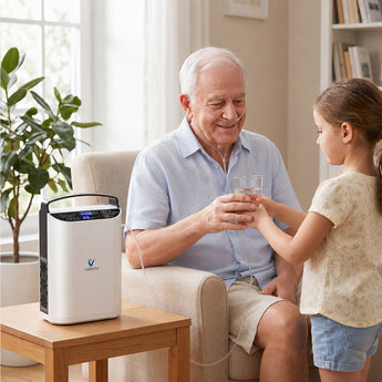 VARON VP-1 5L Portable Oxygen Generator with Pulsed Flow System