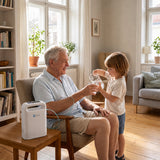 VARON VP-2 Portable Oxygen Generator, 5 liters/minute pulsed oxygen delivery system.
