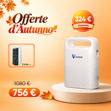 VARON VP-2 | Concentratore di ossigeno portatile a flusso pulsato, con batteria, ossigeno al 93%, lunga durata della batteria, certificazione CE