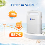 Concentratore di ossigeno portatile VARON VP-2, flusso pulsato da 1 a 5 livelli