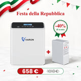 VARON VP-6 Portable Oxygen Generator, provides continuous oxygen from 1 to 6 liters/min.