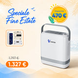 VARON VP-8G | Concentratore di ossigeno portatile con tecnologia a dose pulsata (8 livelli regolabili)