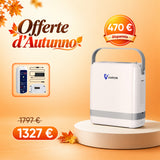 VARON VP-8G | Concentratore di ossigeno portatile con tecnologia a dose pulsata (8 livelli regolabili)