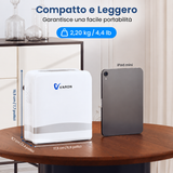 VARON VP-8 Lite | Concentratore di ossigeno portatile da 2 kg con flusso pulsato a 7 livelli